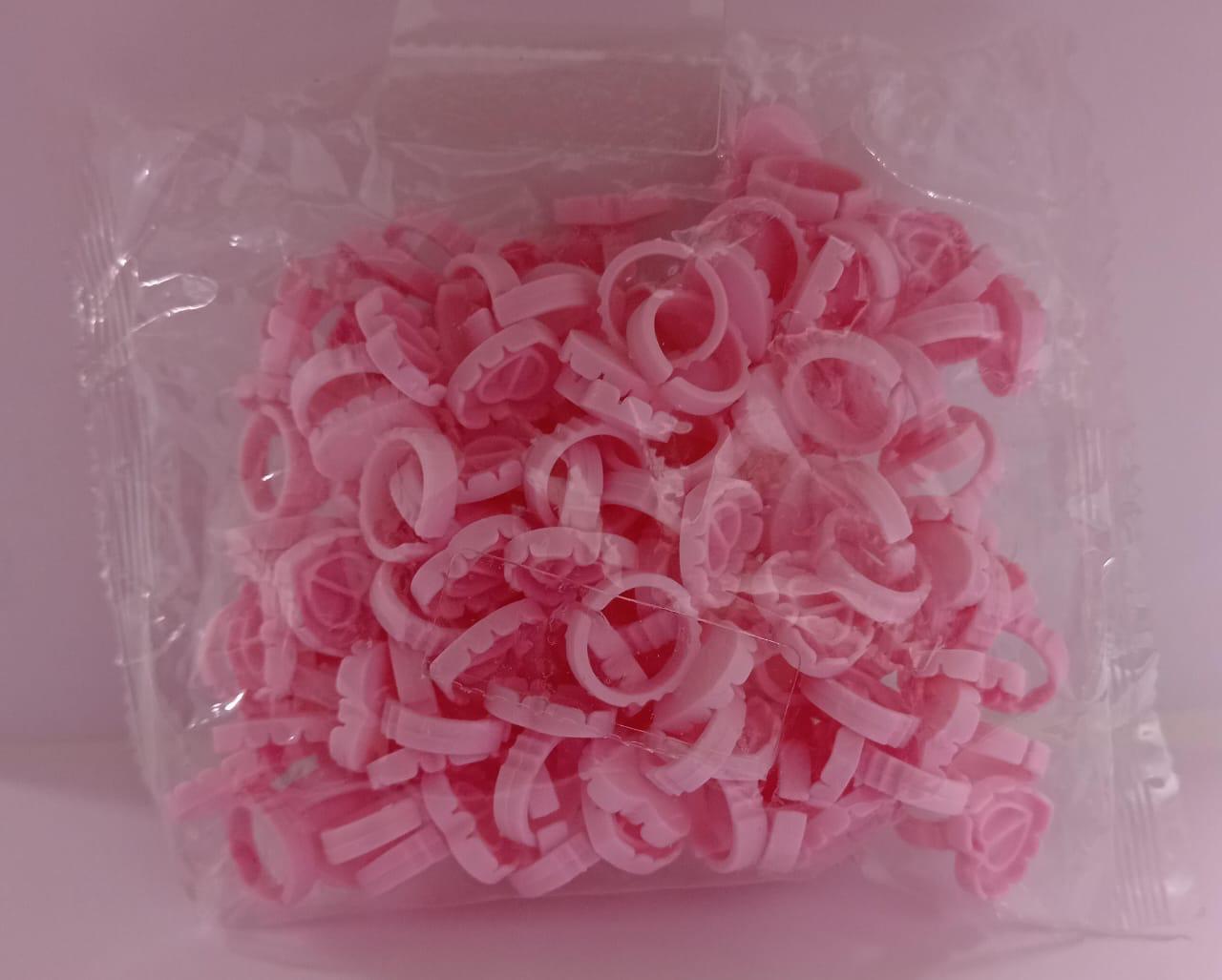 Anillo goma rosado